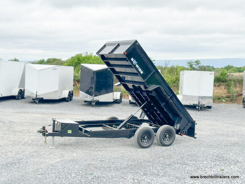 Bwise LP LE 10K Low Pro Dump Trailer for sale at Brechbill Trailers.