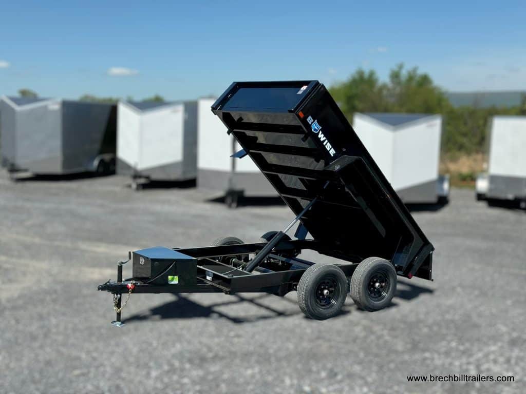 Bwise Light Duty 10K Dump Trailer 6x10