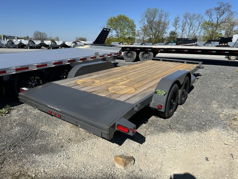TopHat Deluxe Car Hauler Trailer 83"x18'x7K