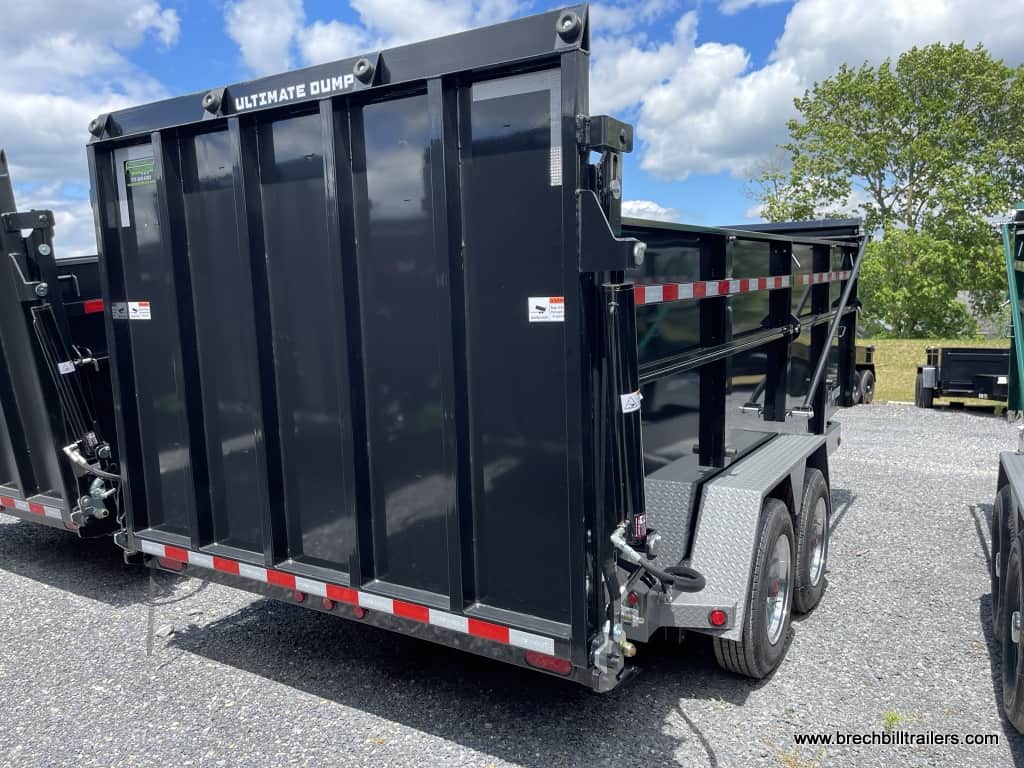 Bwise DU 7x16 Ultimate Dump Trailer 17.6K (DU16-17)