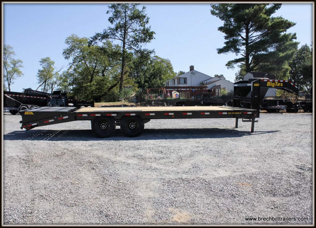 Big Tex Gooseneck Equipment Trailer 102x20'+5 (14GN-20BK+5MR) 2