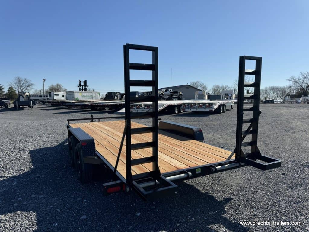 Ramps on the Bwise 10K Low Pro Equipment Trailer