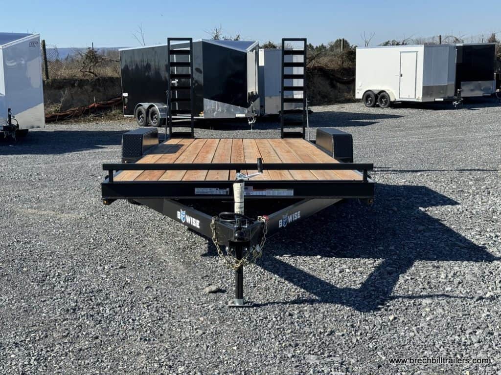 A new parked Bwise 10K Low Pro Equipment Trailer