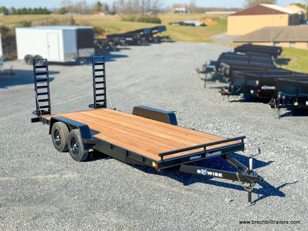 A brand new Bwise 10K Low Pro Equipment Trailer