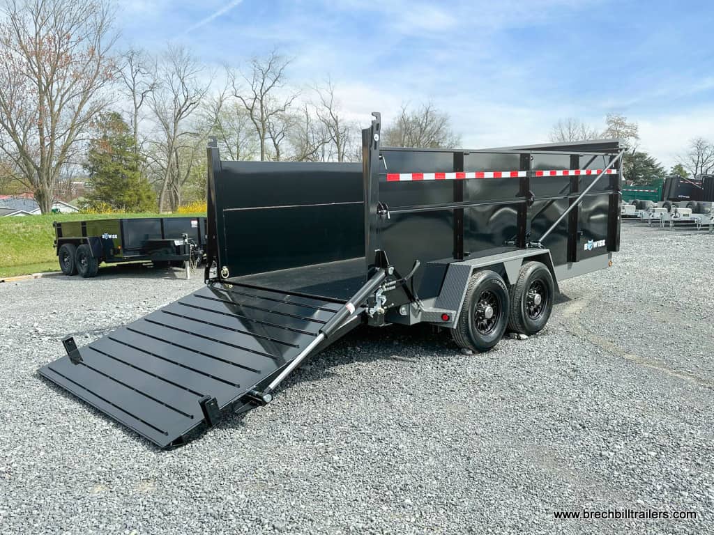 Bwise DU Ultimate Dump Trailer 7'x16'x15.4K (DU16-15)