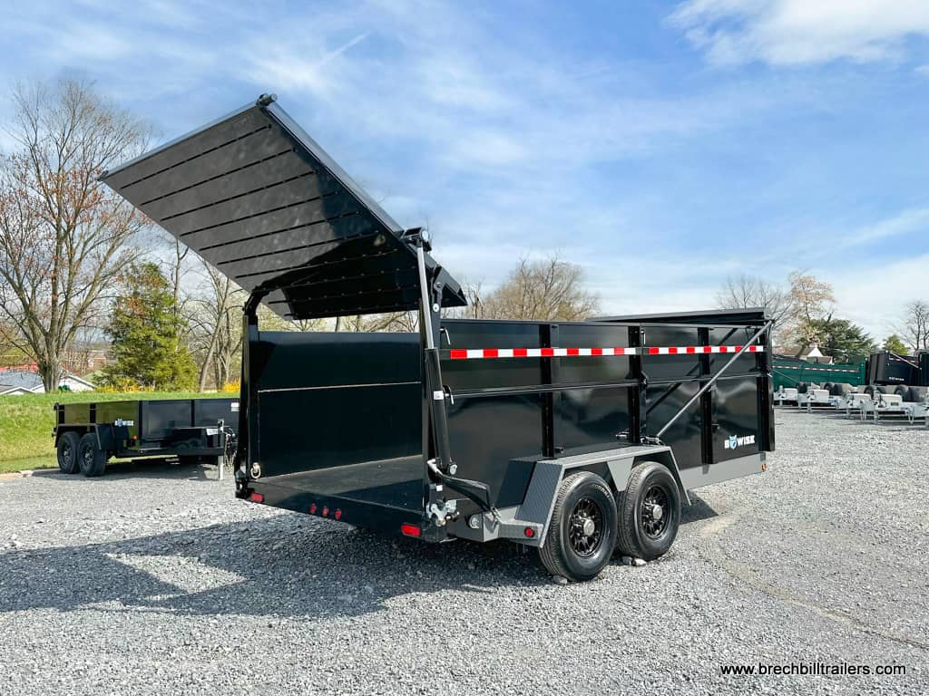 Bwise DU Ultimate Dump Trailer 7'x16'x15.4K (DU16-15)