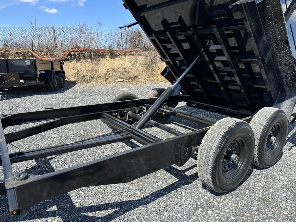 Bwise Dump Trailer 6'x12'x12K (DT612LP-LE-12-H) NC009153