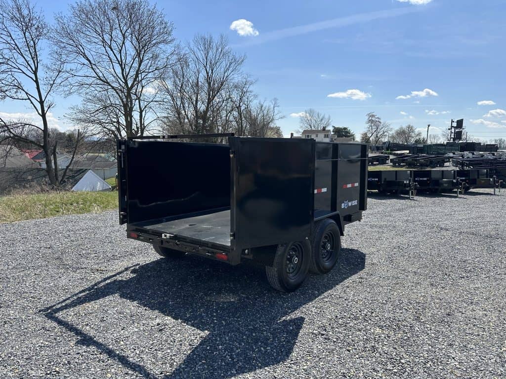 Bwise Dump Trailer 6'x12'x12K (DT612LP-LE-12-H) NC009153