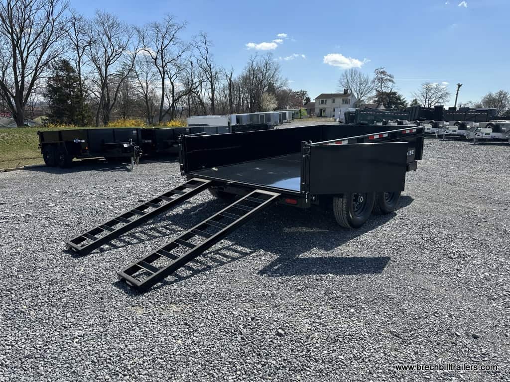 Bwise LPHD Heavy Duty Low Pro Dump Trailer