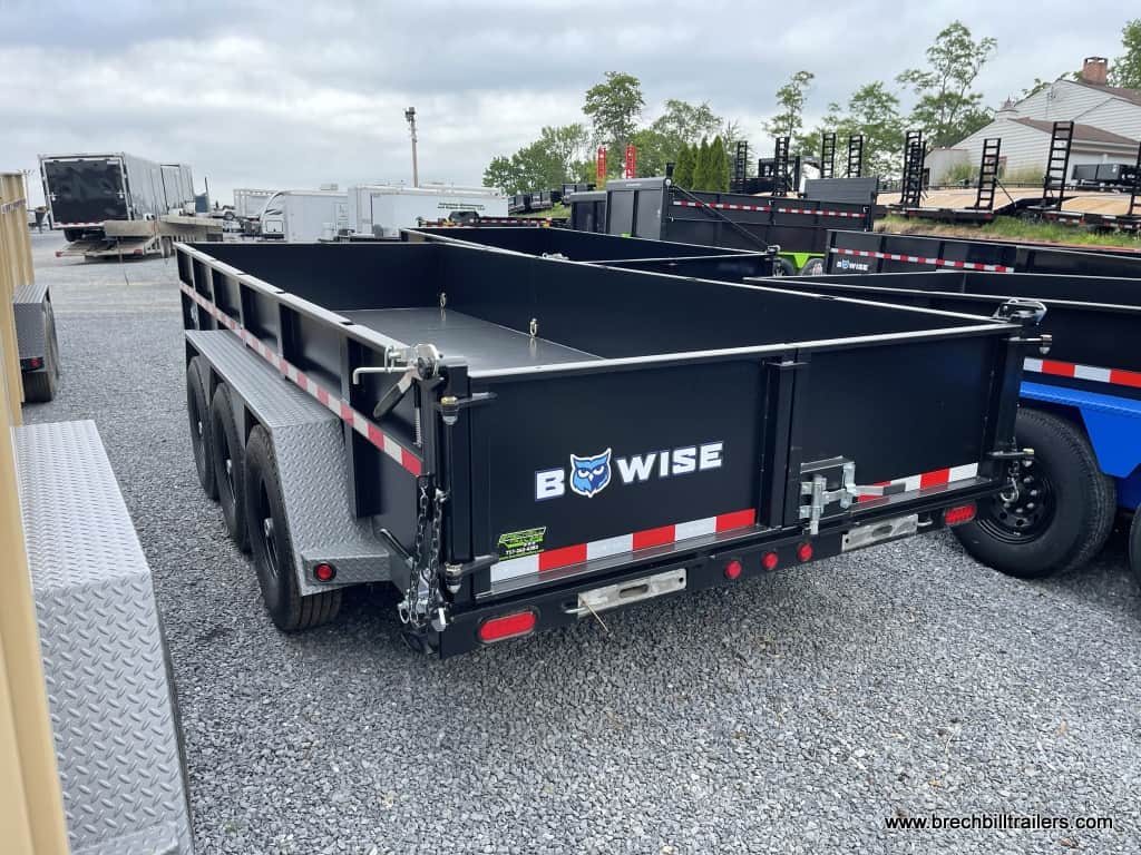 7x18 Bwise DLP Heavy Duty Dump Trailer