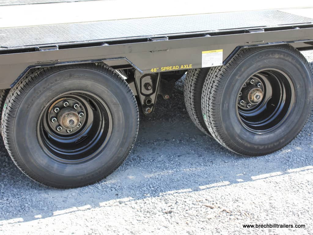HEAVY DUTY BLACK DECK OVER BIG TEX GOOSENECK TRAILER FOR SALE