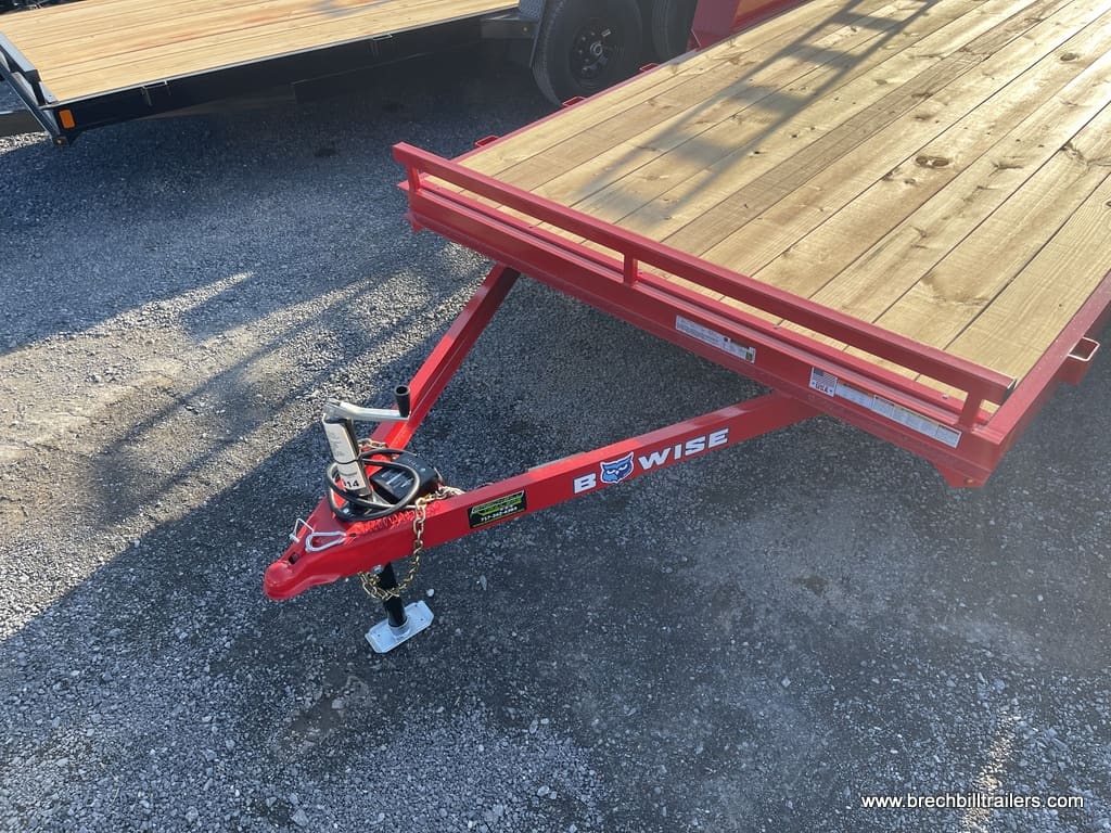 RED EQUIPMENT TRAILER