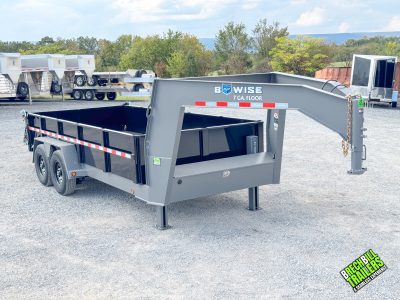 Bwise Dump Trailer 7 x 16 x 16k (DLPG16-16)