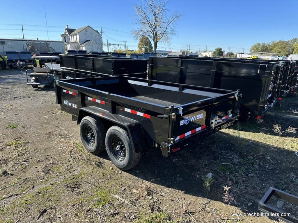 Black Bwise 14K Low Pro Dump Trailer