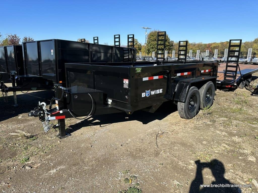 New Bwise 14K Low Pro Dump Trailer for sale.