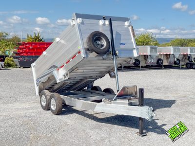 EBY All Aluminum Bumper Pull Dump Trailer 14 x82  (CB14K14)