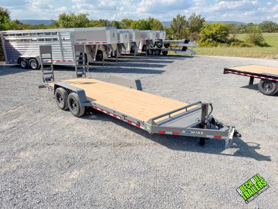Bwise EH Heavy Duty Equipment Trailer 7x20 (EH20-14-HD)