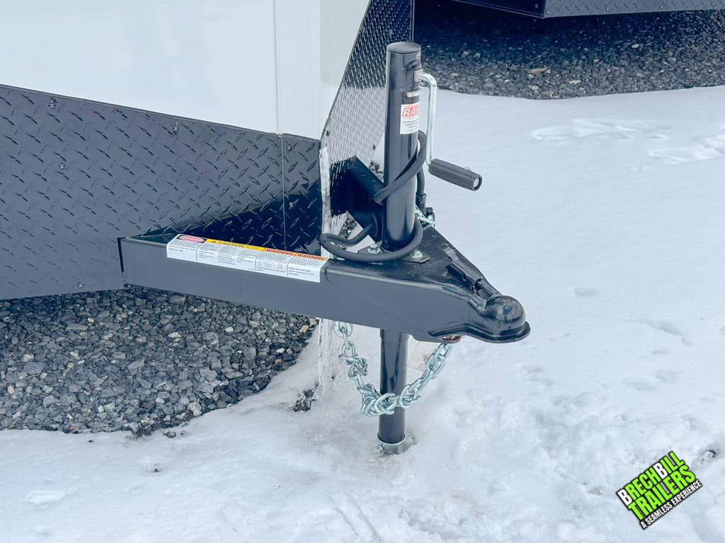 Coupler on the Bravo 7K Enclosed Box Trailer 7x16 (SC716TA2)