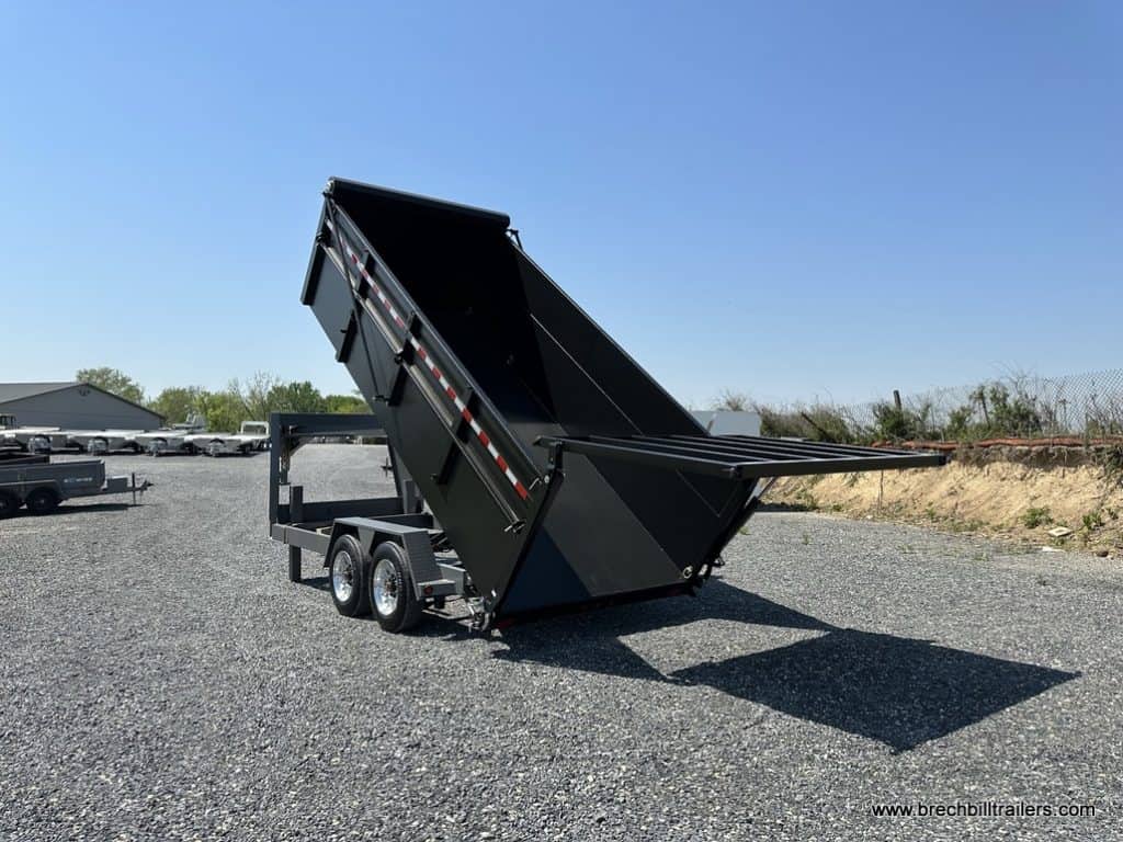 Bwise 19.2K DU Ultimate Dump Trailer 7x16 (DUG16-19)