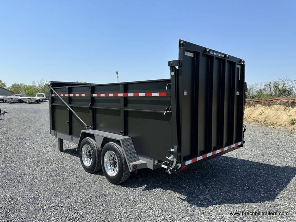 Bwise 19.2K DU Ultimate Dump Trailer 7x16 (DUG16-19)