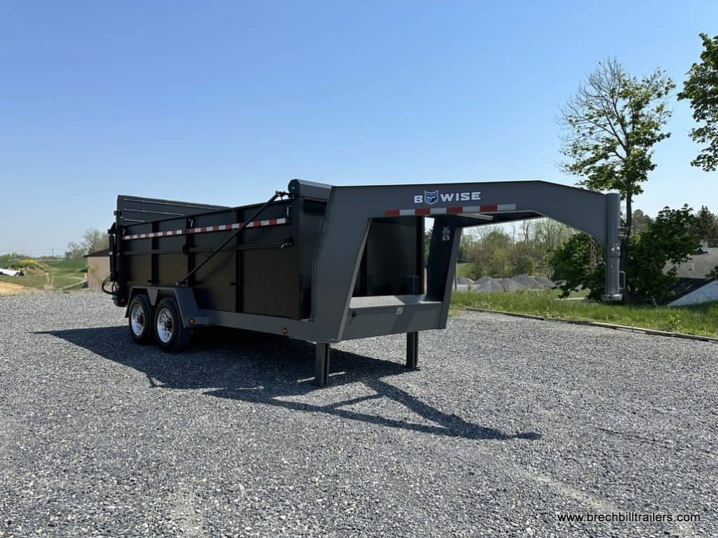 Bwise 19.2K DU Ultimate Dump Trailer 7x16 (DUG16-19)