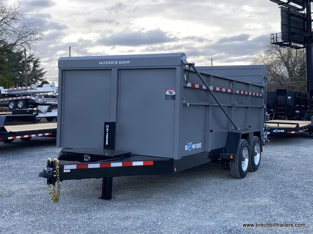 HEAVY DUTY BWISE HIGHSIDE DUMP TRAILER FOR SALES