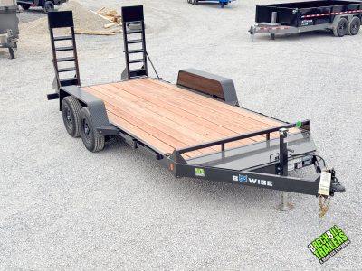 Bwise EH 10K Low Pro Equipment Trailer 7x16 (EH16-10)