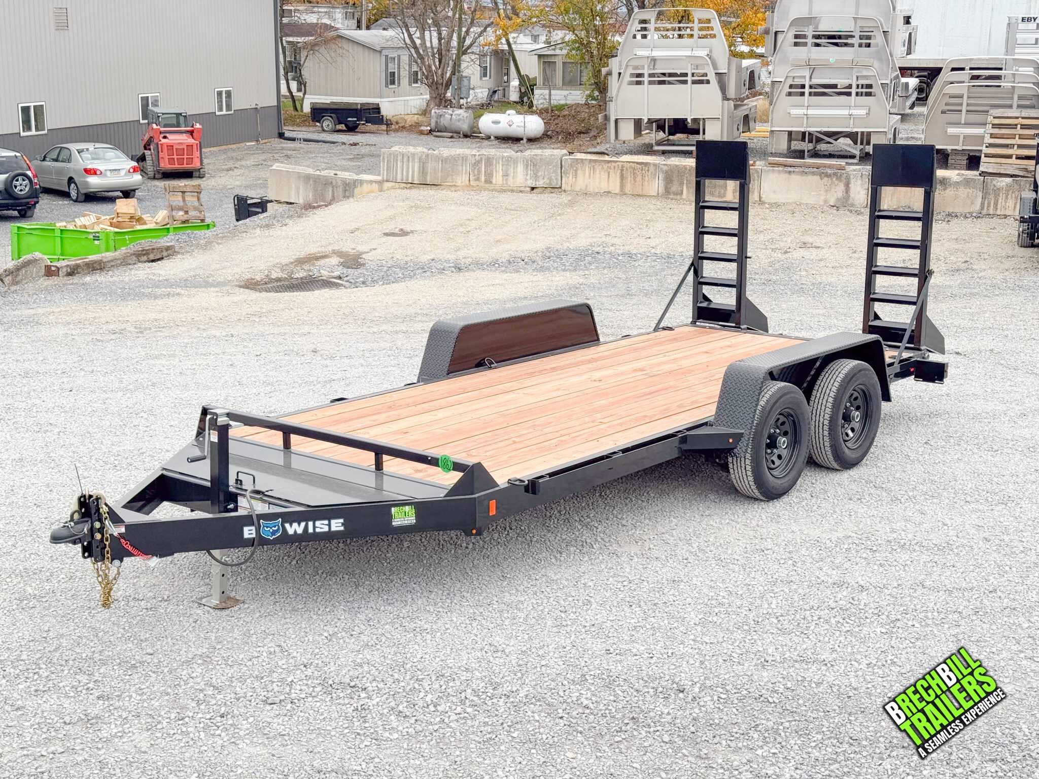Bwise EH16-10 10K Equipment Trailer 7x16 | Heavy-Duty Build