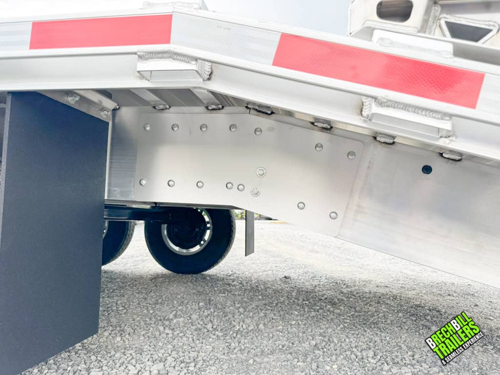 Bottom of the EBY Deck-Over 14K Equipment Trailer