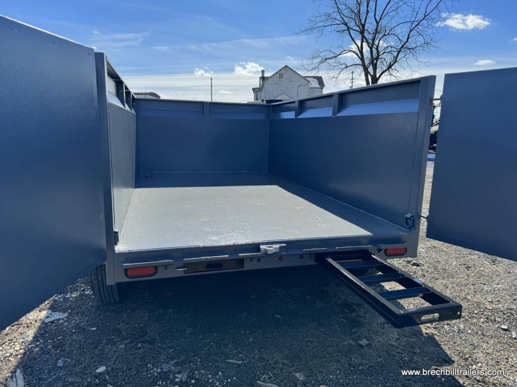 A 7x12 Bwise High Side 12K Dump Trailer