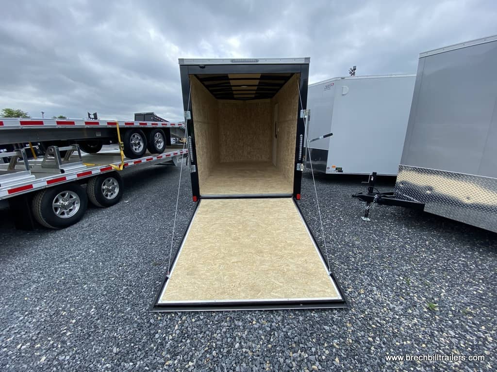 Bravo Scout Enclosed Cargo Trailer 6'x12’x3K (SC612SA) BLACK