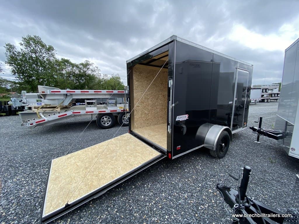 Bravo Scout Enclosed Cargo Trailer 6'x12’x3K