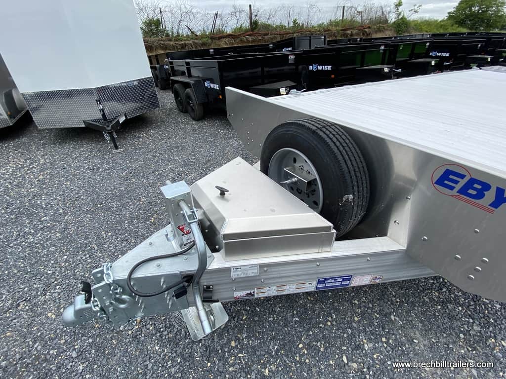 Aluminum EBY deck over equipment trailer for sale