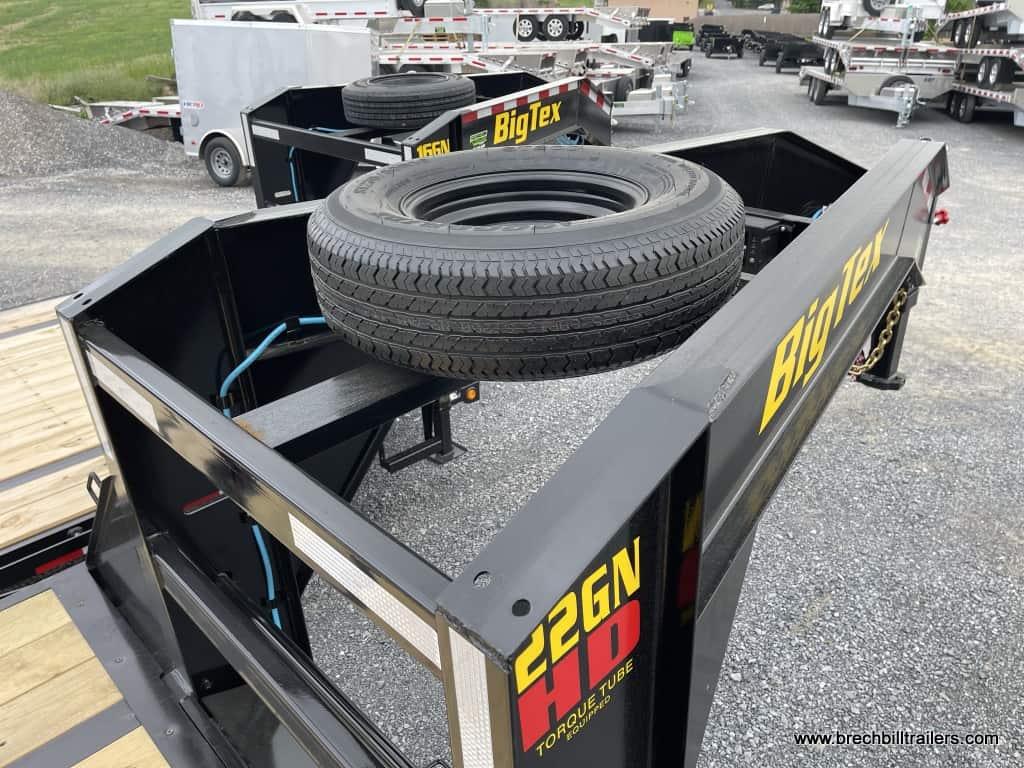 Spare wheel mounted
