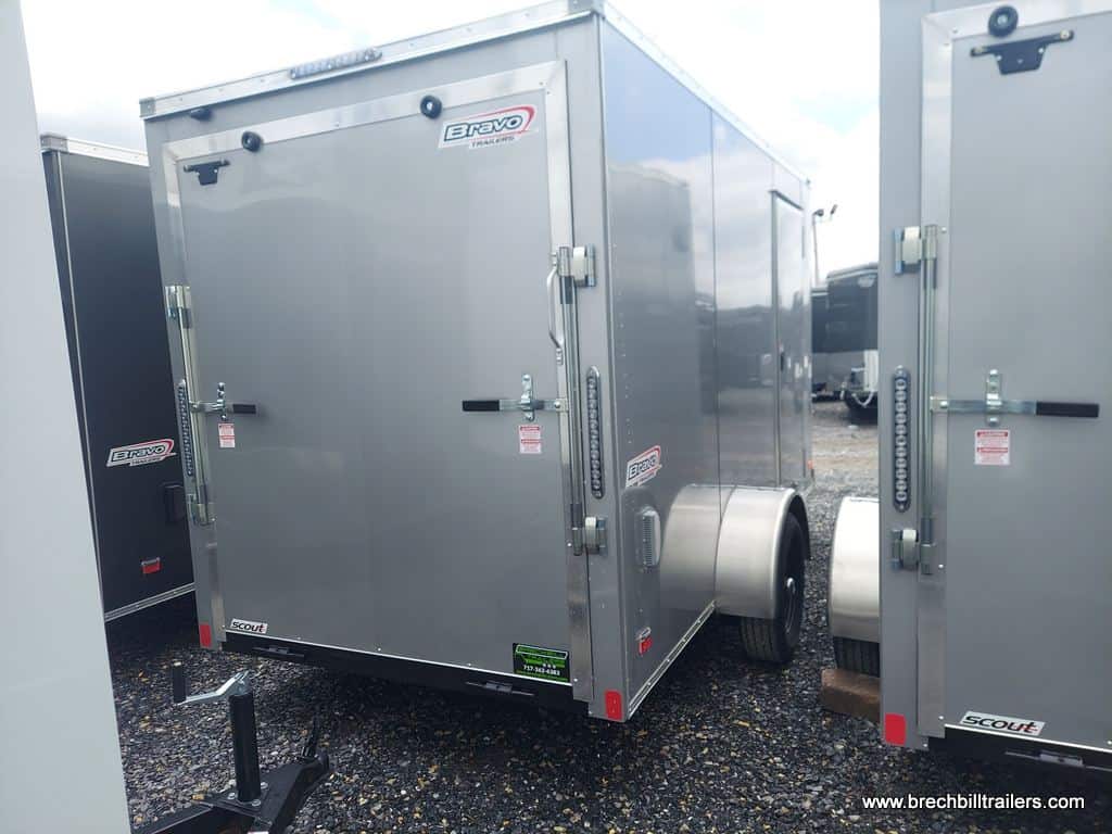 Bravo Scout Enclosed Cargo Trailer 6'x12’x3K