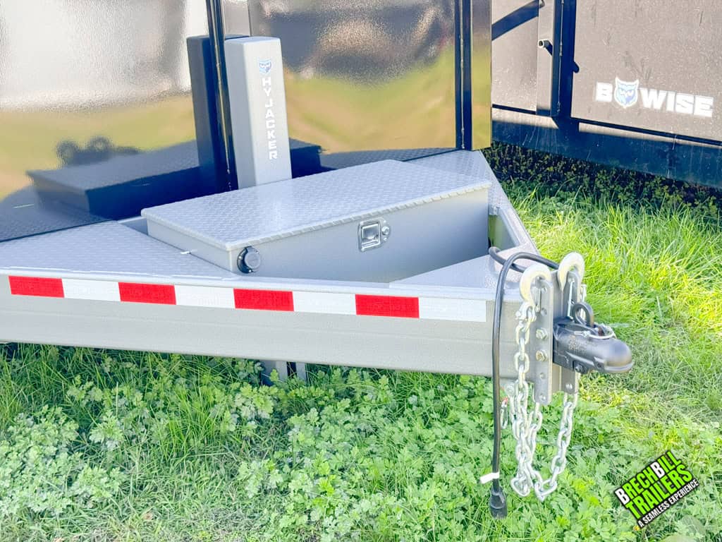 Coupler on a used bwise dump trailer