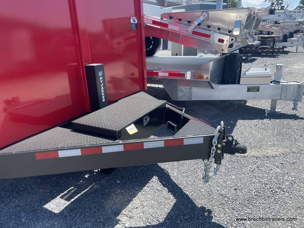 COupler on Bwise DU Ultimate Dump Trailer 7’x16’x15.4K (DU16-15)