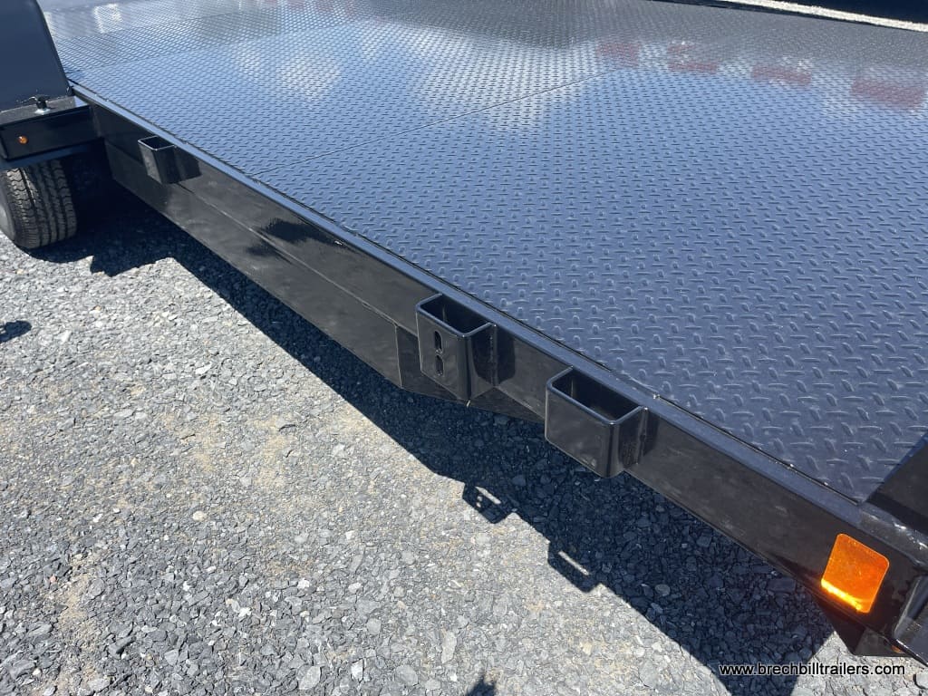 Closeup of the Bwise car hauler