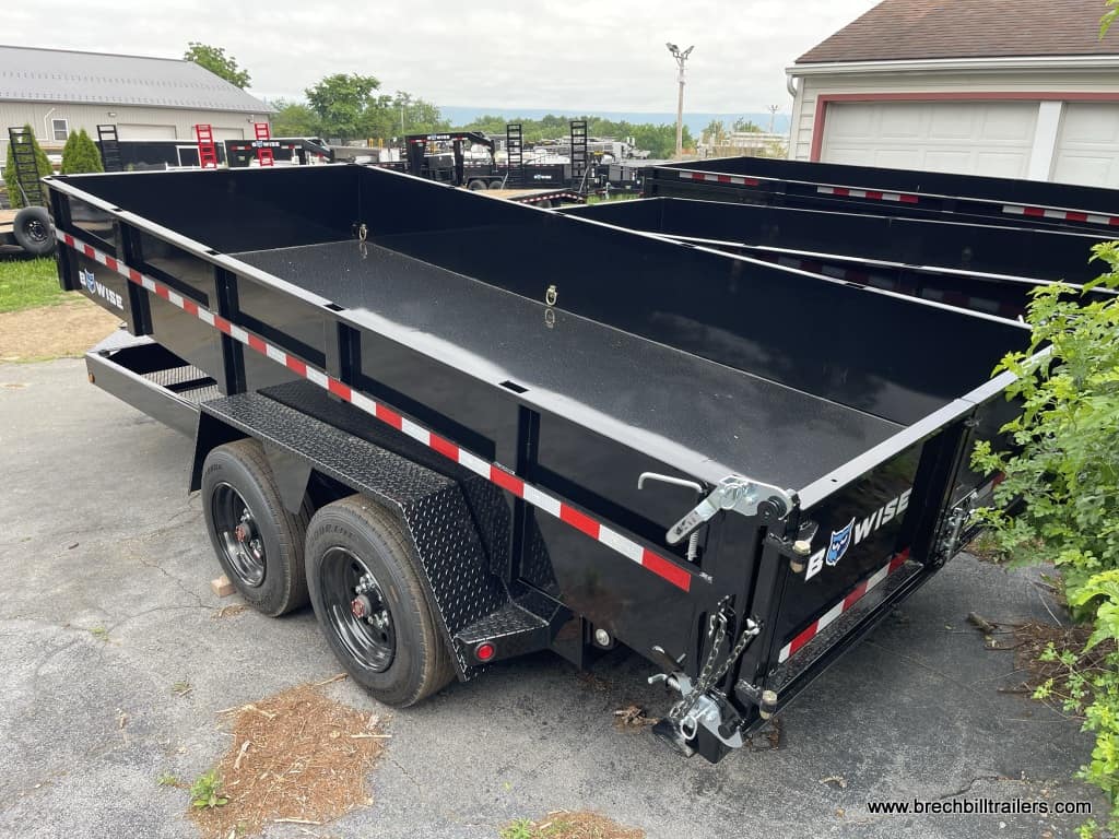 7x16 Bwise DLP Heavy Duty Dump Trailer