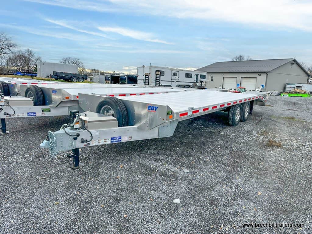 Deck of EBY Deck-Over 14K Equipment Trailer