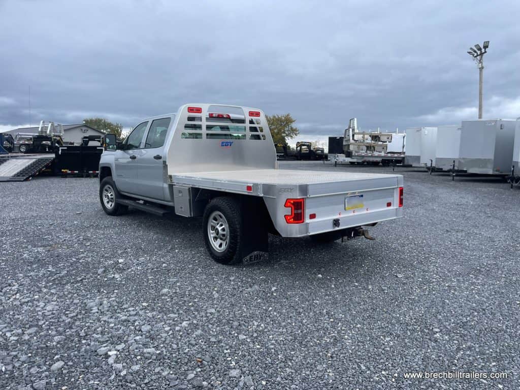 Side view of a EBY Truck Bed 8’6” X 84” – Bed Delete
