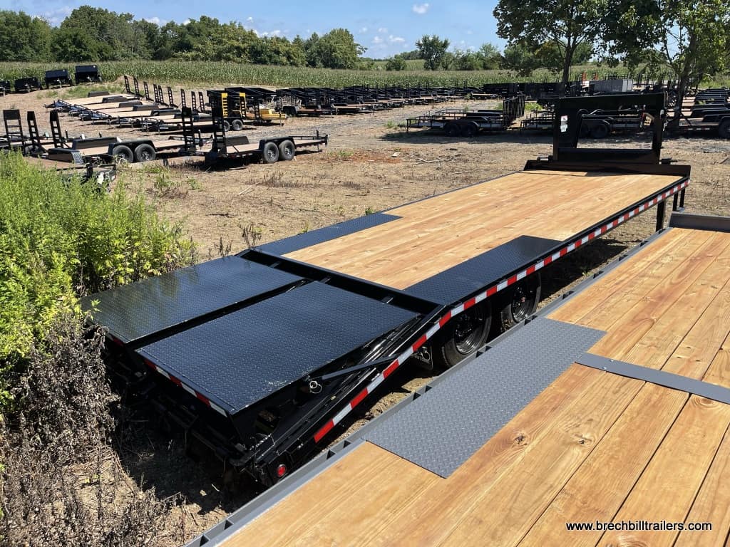 Bwise Deck Over Gooseneck Equipment Trailer 8.5’x24’x19.2K (EDG24-19)