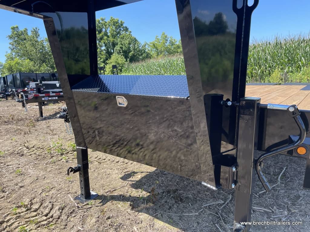Bwise Deck Over Gooseneck Equipment Trailer