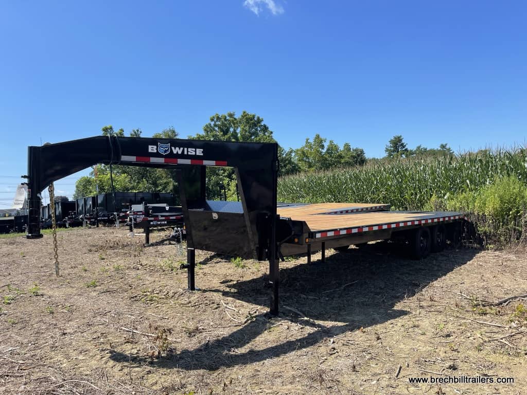 BWise Deck Over Gooseneck Equipment Trailer