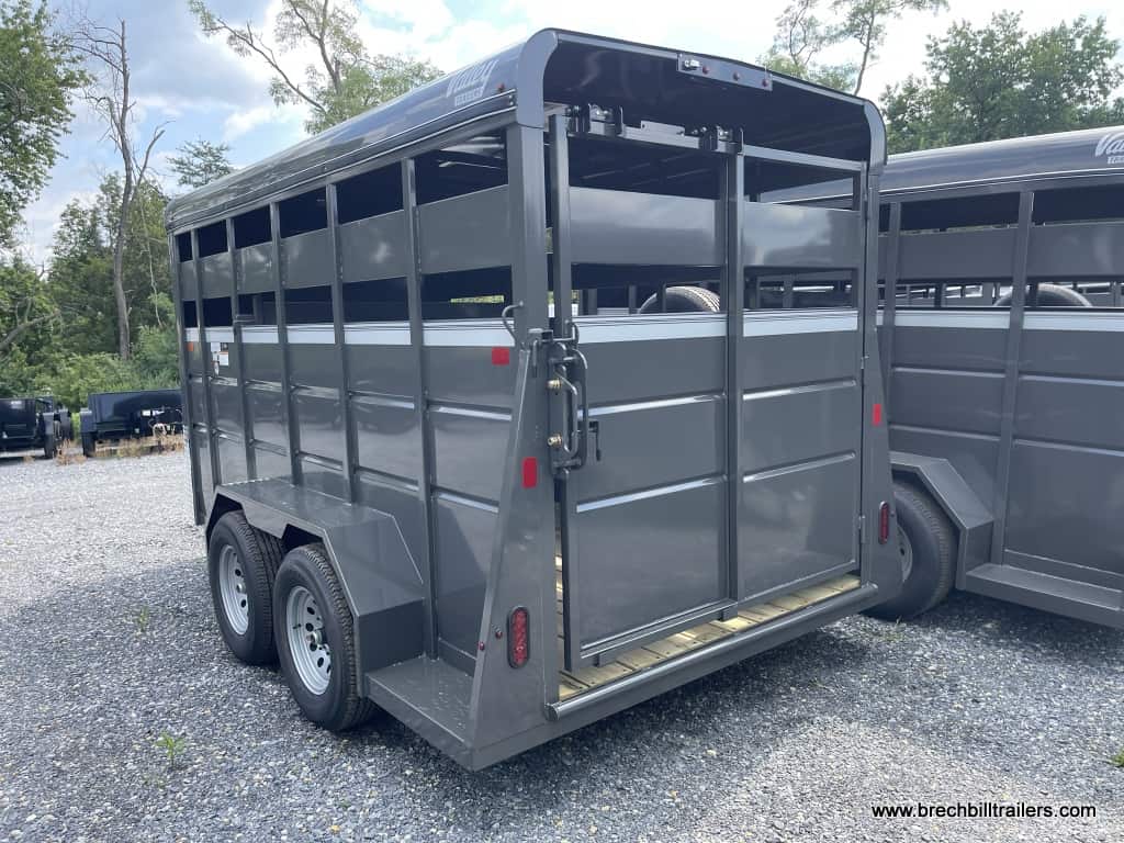 A 14x6 stock trailer