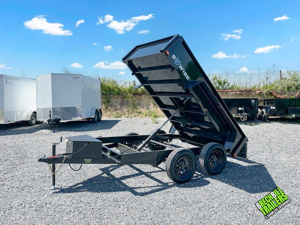 wise R Series 7K Dump Trailer 6×10 (DTR610LP-7)