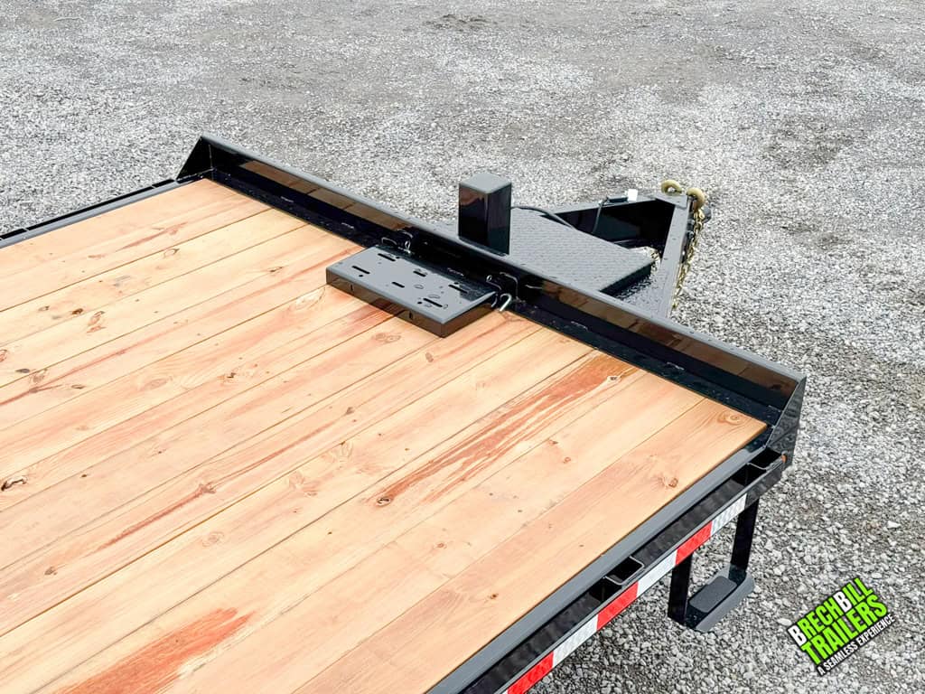 Front of Bwise Hydraulic Tilt-Deck Trailer