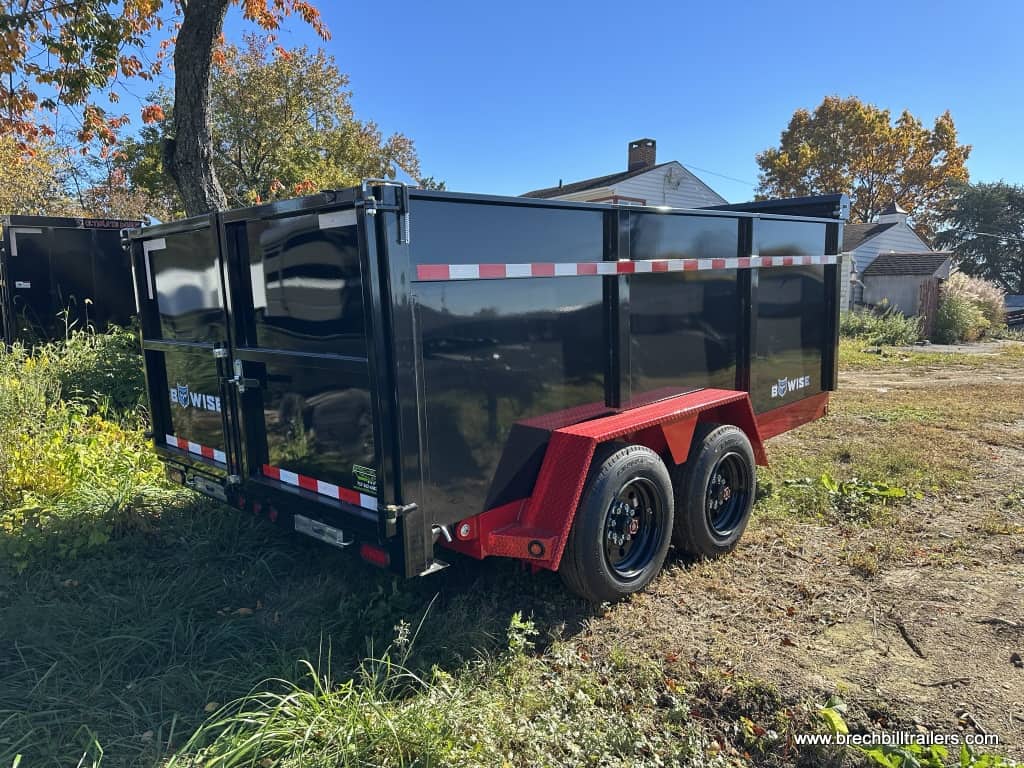 Bwise DLP Heavy Duty Dump Trailer 7’x14’x17.6K (DLP14-17-H)