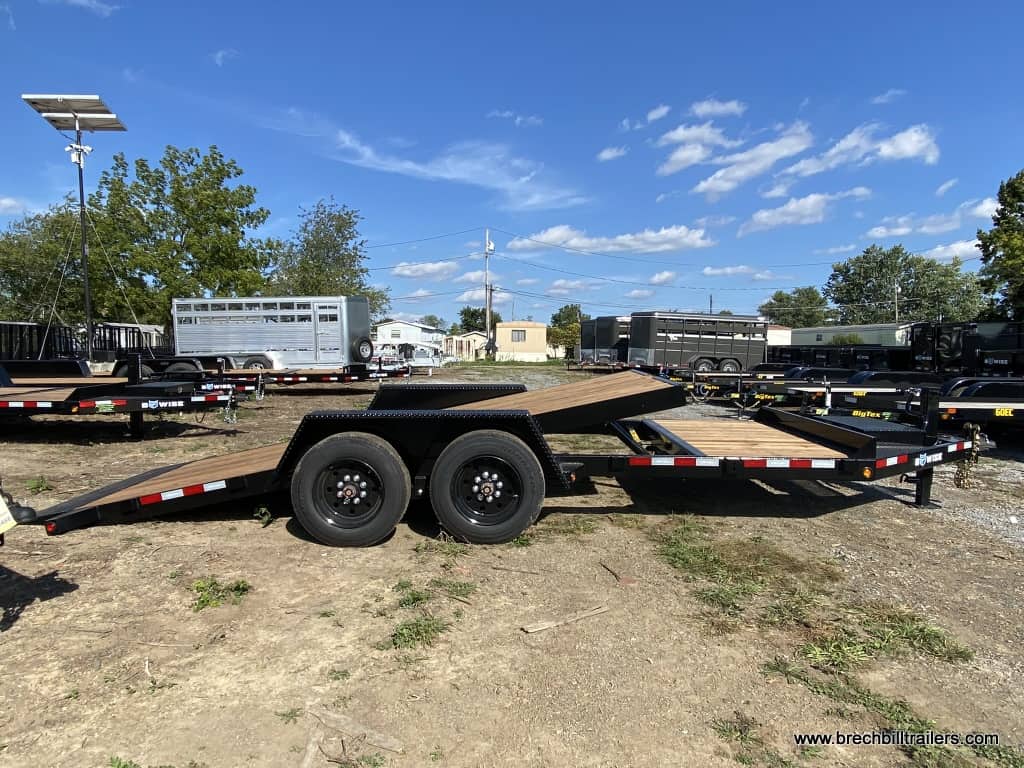 A 7x20 Bwise Low Pro Heavy Duty Gravity Tilt Trailer