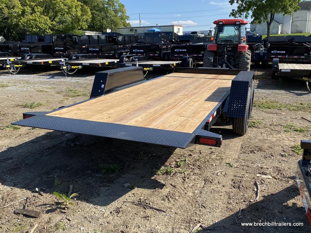 A brand new Bwise Low Pro Heavy Duty Gravity Tilt Trailer